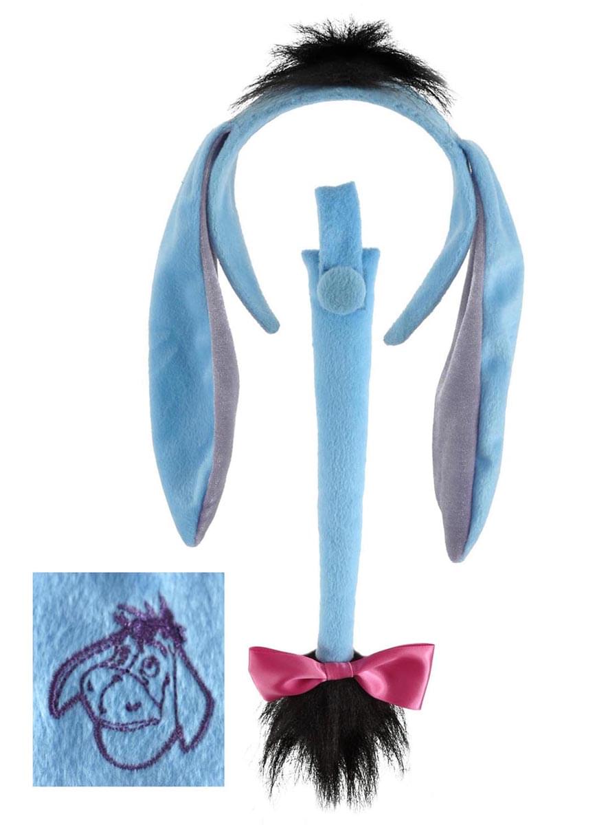 Winnie The Pooh Eeyore Ears & Tail Costume Accessory Set