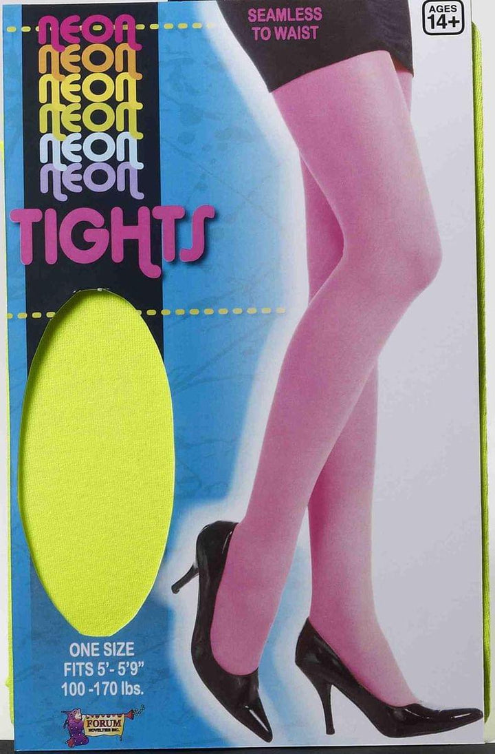Green Neon Tights Adult Costume Accessory