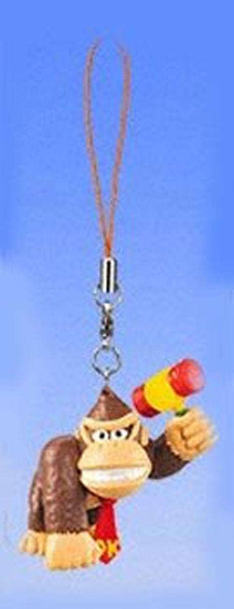 Super Mario Bros Mario Party 4 Donkey Kong Clip On/Keychain Figure