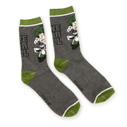 Bioworld My Hero Academia Anime Socks Featuring Deku | Adult Anime Crew Socks
