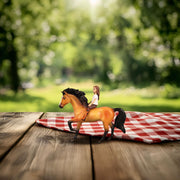 Breyer Spirit Riding Free Spirit & Lucky Small Horse & Doll Set