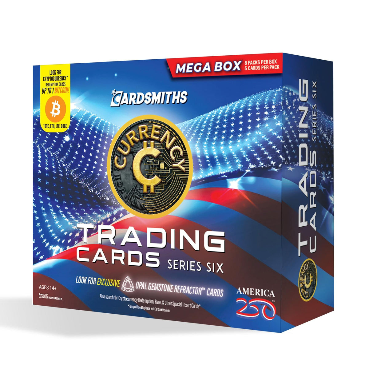 Currency Series 6 Trading Cards Mega Box Inner Carton | 6 Boxes
