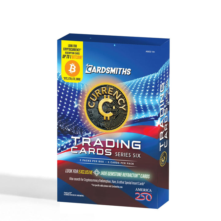Currency Series 6 Trading Cards Collector Box Master Case | 48 Boxes