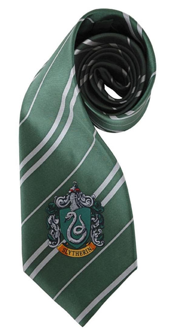 Harry Potter House Slytherin Kid and Adult Costume Necktie