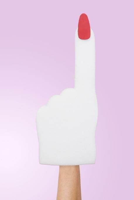 Miley Cyrus Twerk Foam Hand Costume Accessory