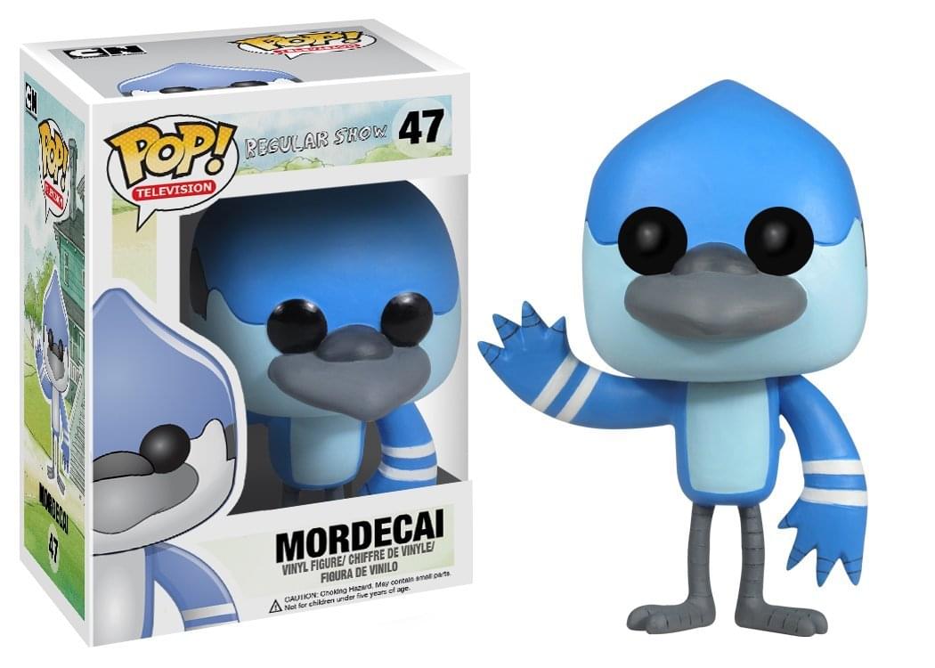 Regular Show Pop TV Vinyl 3.75" Figure: Mordecai