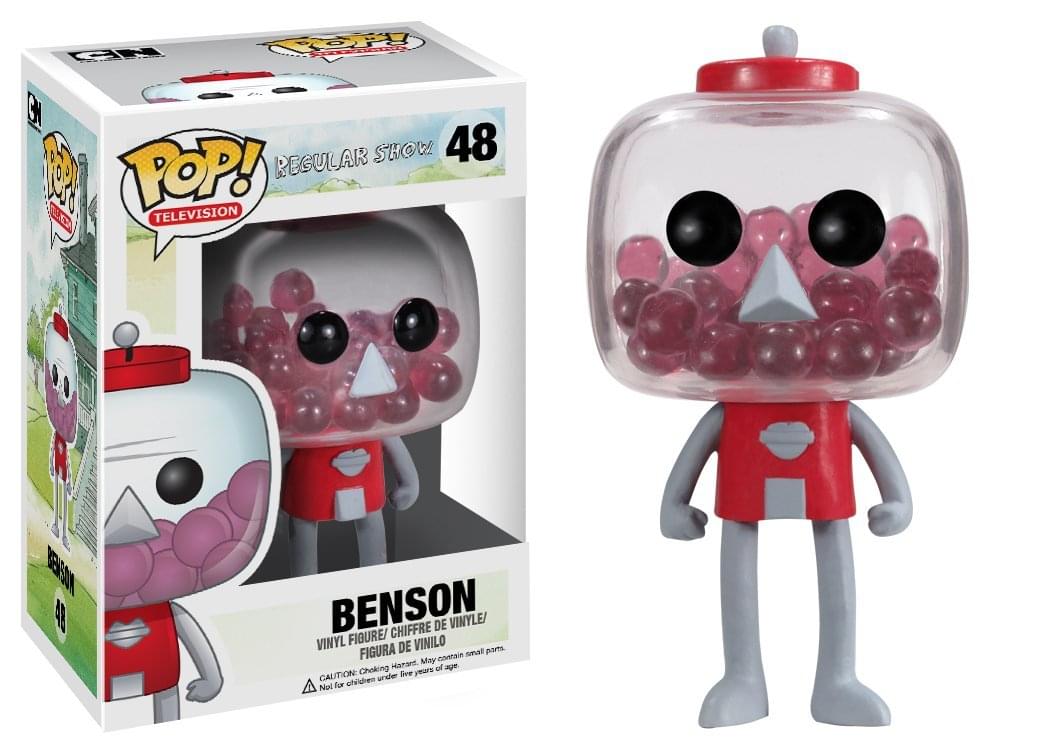Regular Show Pop TV Vinyl 3.75" Figure: Benson