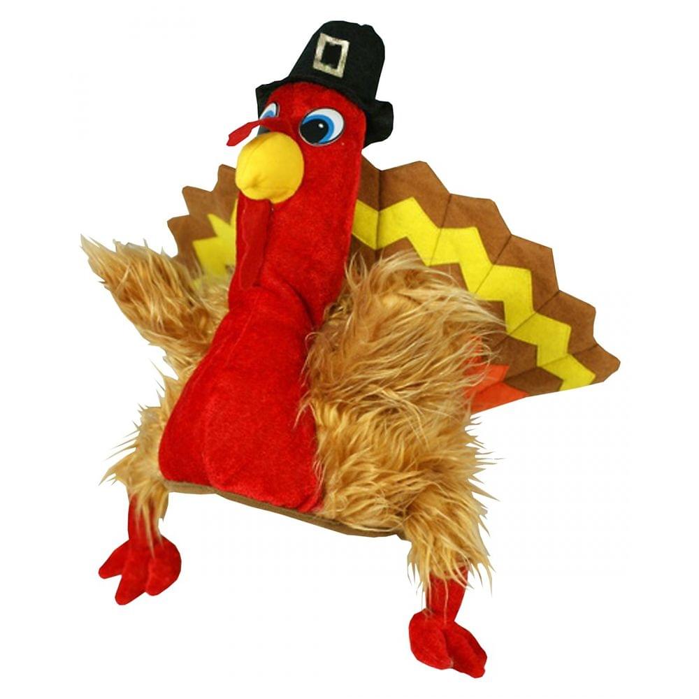 Thanksgiving Holiday Turkey Hat Festive Headgear | One Size Fits Most Adults