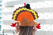 Thanksgiving Holiday Turkey Hat Festive Headgear | One Size Fits Most Adults