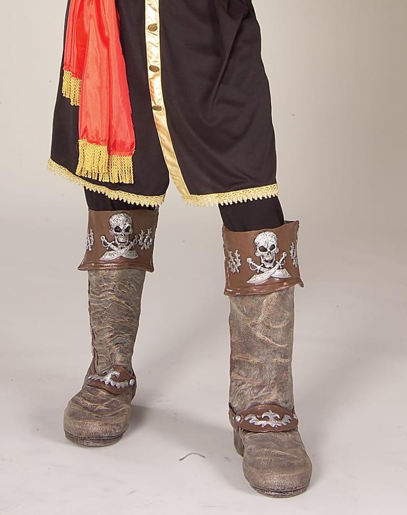 Deluxe Buccaneer Pirate Adult Costume Boots