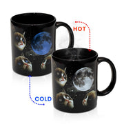 Grumpy Cat Moon Heat Sensitive Color Changing Coffee Mug