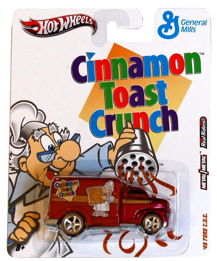 Hot Wheels Nostalgia Cars Cinnamon Toast Crunch 49 Ford COE