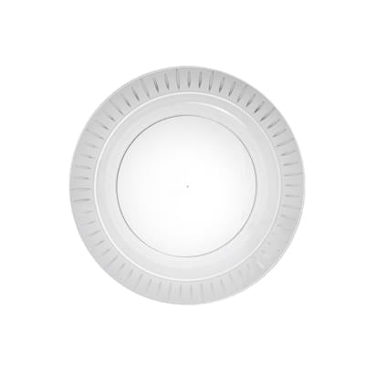 6" Plastic Clear Elegance Plates 24 Count