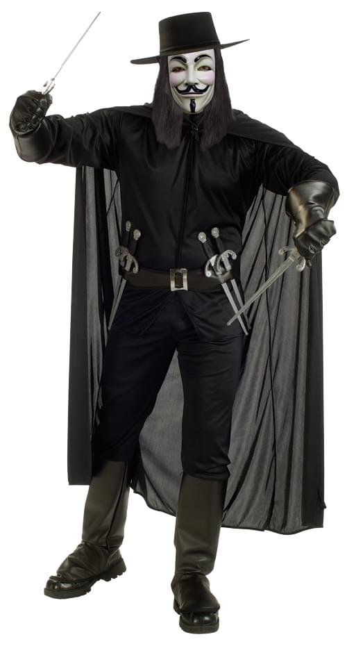 V For Vendetta Adult Costume