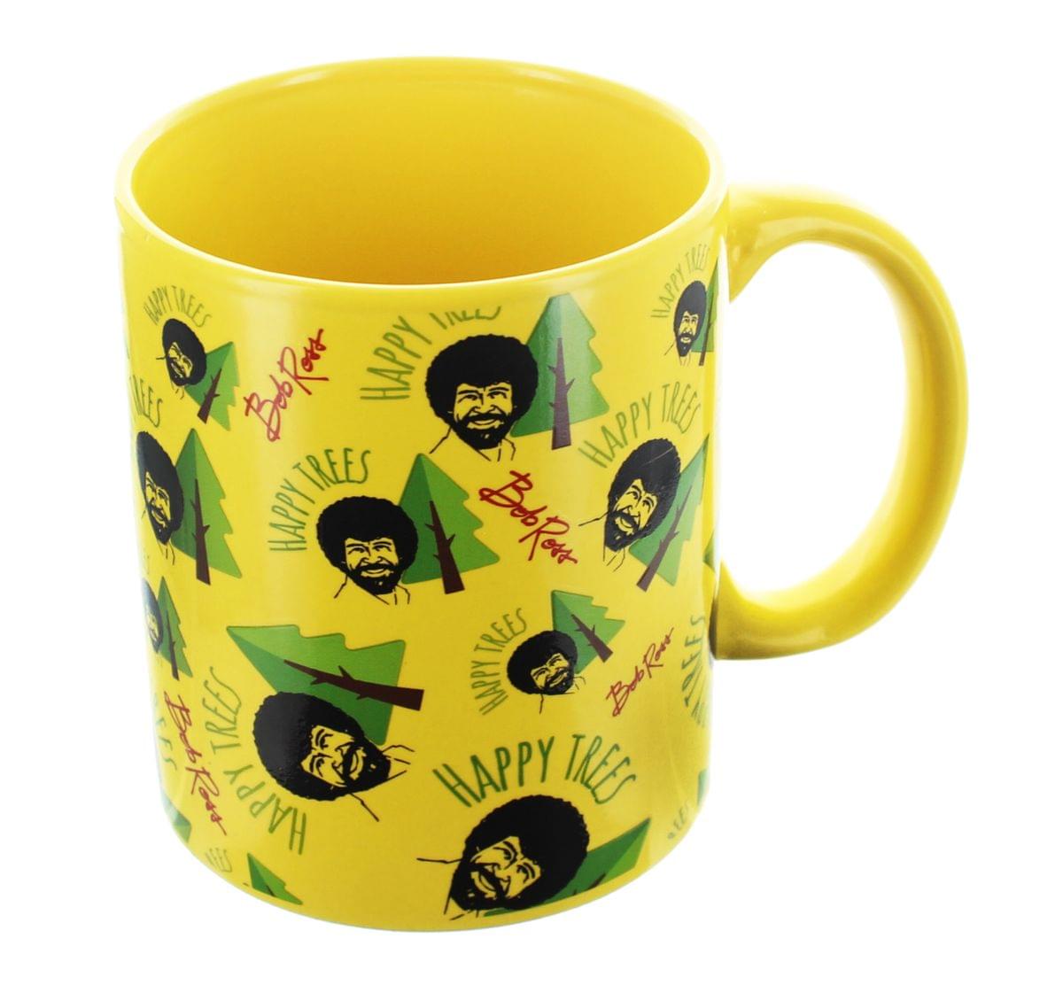 Bob Ross Chia Pet & Happy Trees Mug Gift Set