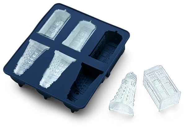 Doctor Who Tardis Silicone Ice Cube Tray