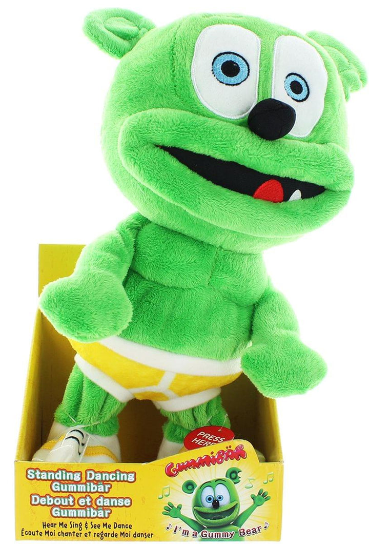 Gummibar Gummy Bear Singing/ Dancing 13" Plush Toy