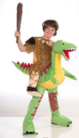 Caveboy Dinosaur Rider Costume Child