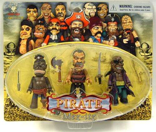Pirate Mez Itz Figure Pack Of 3 Set A