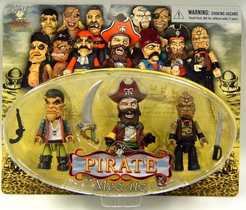 Pirate Mez Itz Figure Pack Of 3 Set B
